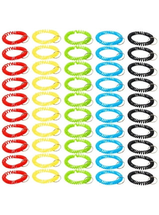 Anti Lost Spiral Spring Keychain With Snap Coil Clip Stretchy Plastic  Keyring Holder And Ring Home Security Accessory From Yambags, $8.48