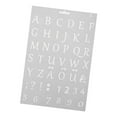 thumbnail image 3 of Drawing Template Plastic Ruler Stencil DIY Painting Board Hollow Template; Plastic Ruler Album Decor, No.3, 3 of 8