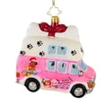 thumbnail image 2 of Christopher Radko Company Bonafide Doggy Do - One Ornament 4 Inch, Glass - Van Santa Bath Bubbles 1019303, 2 of 3