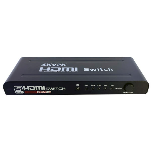 Commutateur HDMI 4 ports avec télécommande