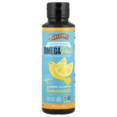 Barlean's Seriously Delicious Omega Pals, Chirpin' Slurpin Lemonade , 8 oz (227 g)
