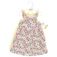 thumbnail image 2 of Hudson Baby Infant and Toddler Girls Cotton Dresses, Pink Yellow Pretty Floral, 3T, 2 of 4