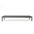 thumbnail image 6 of Miller Outdoor Aluminum Chaise Lounge with Dark Grey Mesh Seat, Set of 4, Grey, 6 of 7