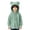 Green, variant on Generic Baby Toddler Boys Girls Fleece Hooded Sweatshirt Oversized Casual Cute Fashion Ears Hoodies Theme Party Warm Pullover Clothes