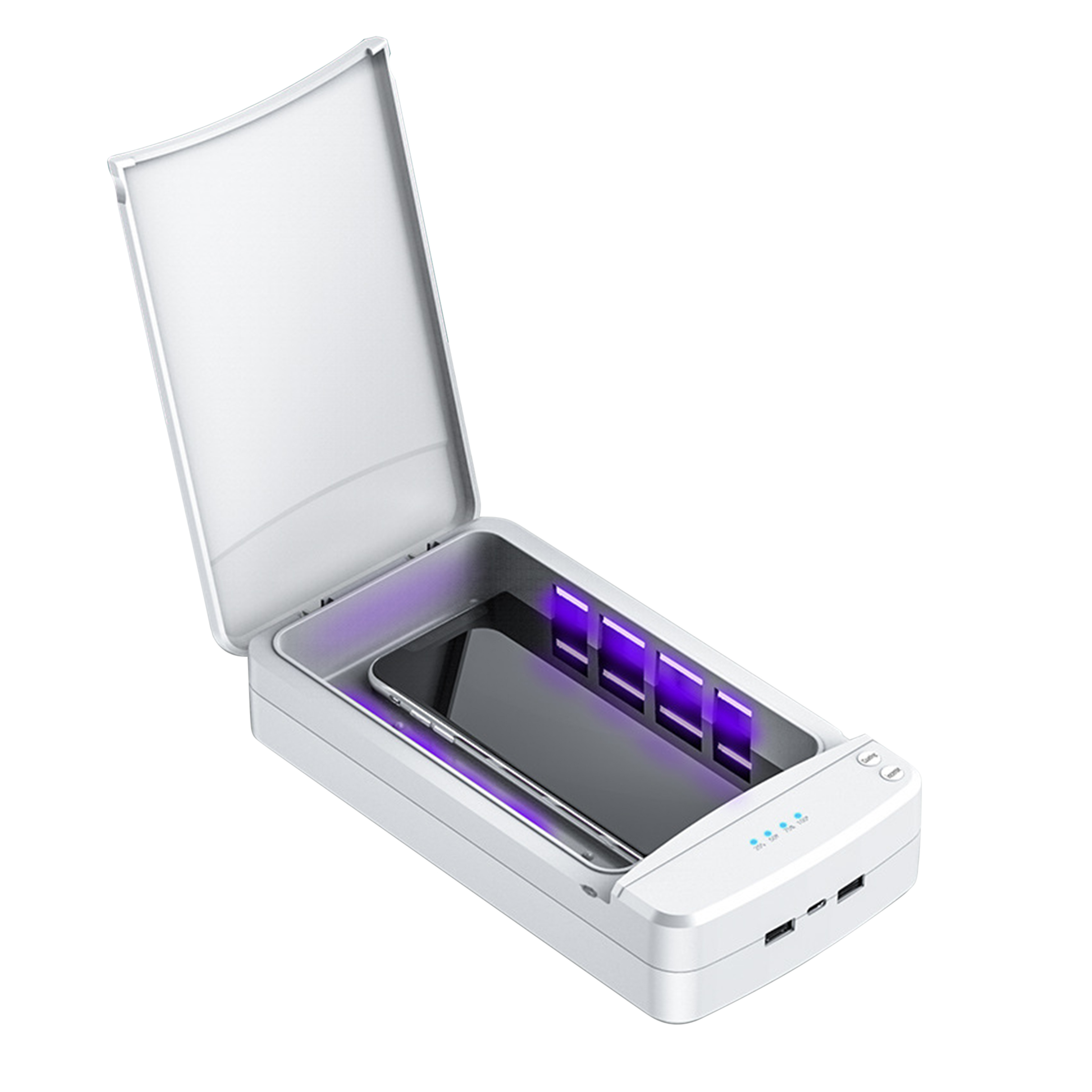 LEERUI Sterilizer UV, Portable UV Light Cell Phone Sanitizer, Cleaners