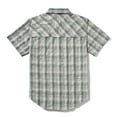 thumbnail image 4 of Filson Men's Short-Sleeve TWIN LAKES SPORT SHIRT (Blue/White/Moss Plaid) (X-Small, XS), 4 of 7