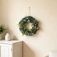 thumbnail image 6 of Veeogra Artificial Floral Front Door Wreath,16" Green Butterfly Wreath,Rustic Handmade Floral Decor,All Season Round Wreath,Indoor & Outdoor Decor,Wreaths For Front Door Outside,Housewarming Gift, 6 of 7