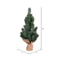 thumbnail image 3 of Vickerman LF203415 15 Po. Toile de Jute Épicéa Bleu - 2 Pcs, 3 of 4