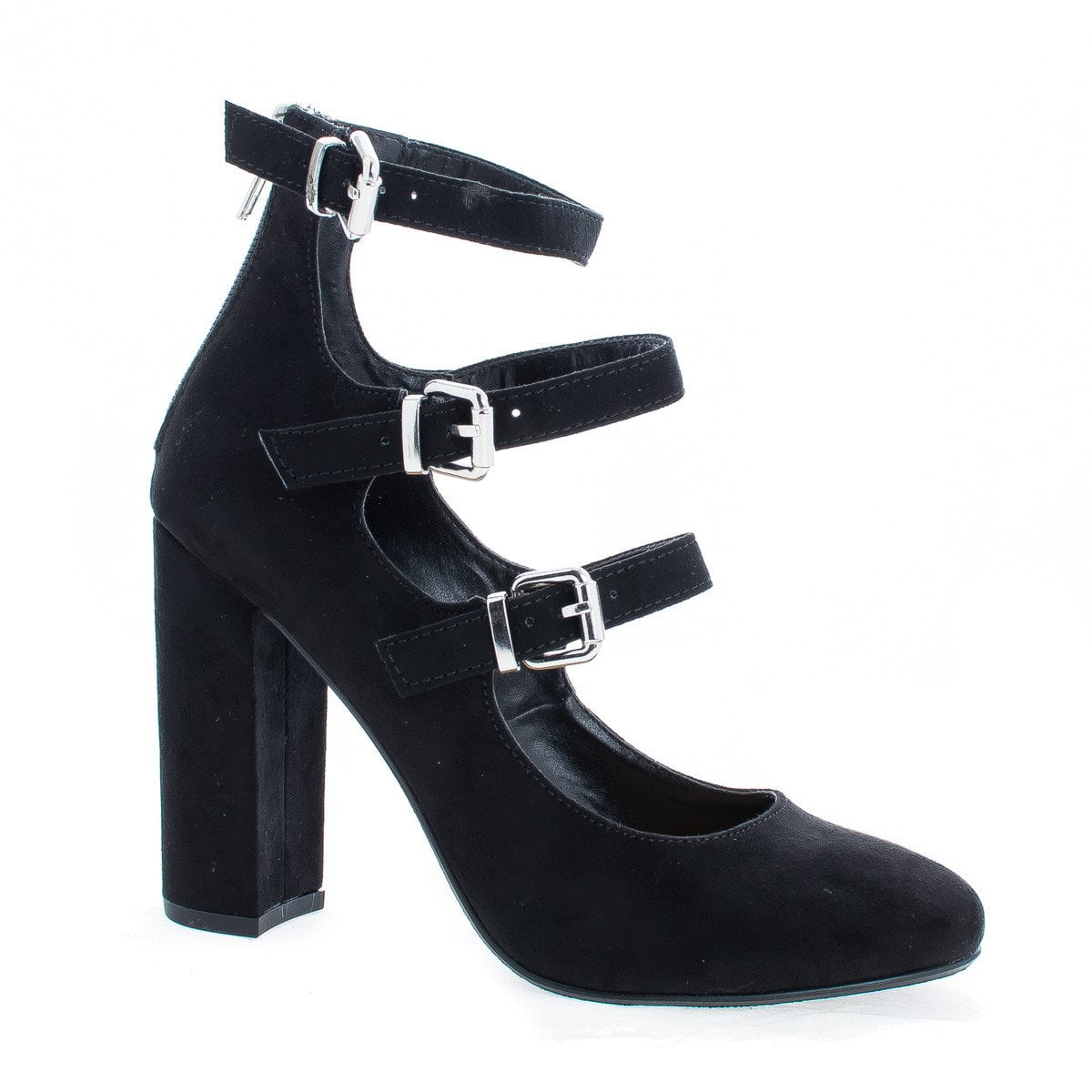 multi strap mary janes