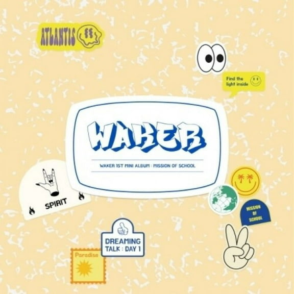 Waker - Mission Of School - incl. 60pg Photobook, Sticker   Photocard - Music & Performance - CD