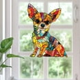 thumbnail image 2 of Staron Colored Acrylic Dog Suncatcher, Pet Memorial Gifts for Dogs Colored Acrylic Window Hanging Decor Suncatcher Ornament Animal Memorial Gifts, 2 of 3