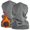 2Pack-Gray, variant on SHEVERCH 2 Pack Winter Fleece Neck Gaiter Warmer Windproof Face Mask Cover Cold Weather scarf For Men Women Hiking Ski