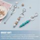 thumbnail image 3 of 12 Pcs Beadable Keychain Bars for Beads Blank Keychain Metal Beaded Keychain for Keychain, 3 of 5