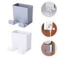 thumbnail image 1 of BRIGHTFUFU 2Pcs Mobile Phone Charging Cabinet Grey Practical Wall Mounting, 1 of 8