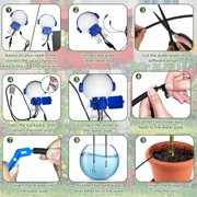 Solar Drip Irrigation System for Garden/Outdoor/Indoor, Automatic Drip Irrigation System Battery
