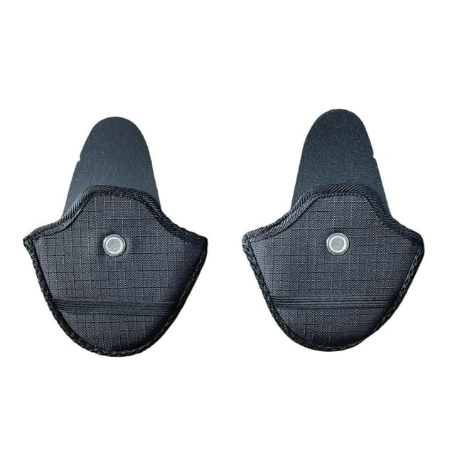 Cascos de la cubierta del oído,casco orejeras cascos protector auditivo medio casco,orejeras protectoras para los oídos cuero PU desmontable,Defenders Wind Noise Blockers Ear