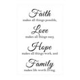 thumbnail image 2 of Usloyux Home Living Room Wall Decals, English Quote Stickers for Home Office Classroom Decor, Vinyl Decorative Lettering, Easy Peel and Stick Application, Modern Wall Art for Bedroom Nursery Kitchen, 2 of 7