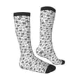 thumbnail image 3 of Balery Snake Printed Novelty Socks Men's Women's Crew Socks Sports Socks Knee High Socks Cotton Socks Quirky and Cool Socks, 3 of 9