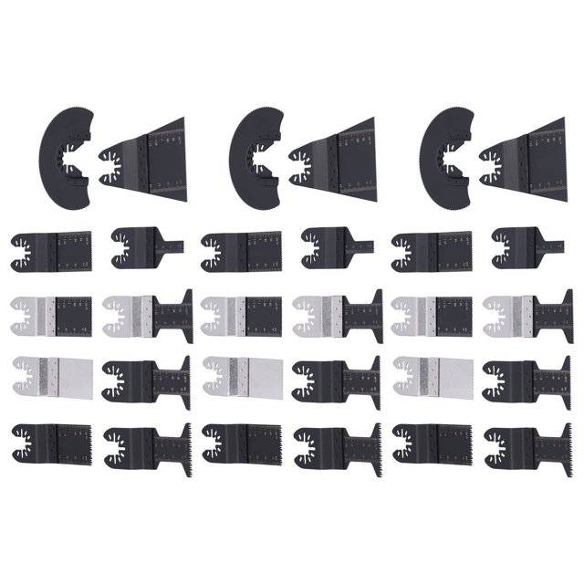 Hojas de sierra oscilantes Jadeshay 30 piezas Acero con alto contenido de carbono