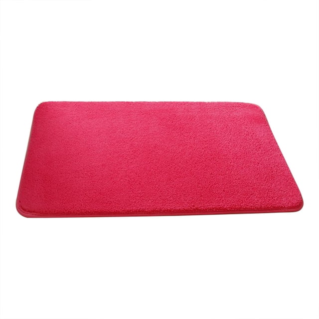 Bath Rugs, Plush Thick And Soft Cut Pile Bathroom Mats Super Absorbent Quick Drying, Machine Washable Bathroom Decor, Rubber Backed Bathroom Mats for Bathroom Floor Home, Kitchen, Hotel, 31x19IN