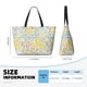 thumbnail image 4 of Disketp Boho Bolsa de Playa de Gran Capacidad, Bolso Impermeable y a Prueba de Arena para Mujer, Ideal para Playa, Piscina y Natación, 4 of 7