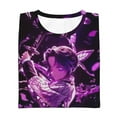 thumbnail image 6 of Youth Short Sleeve Tee Tops Demon Slayer Kochou Shinobu T-Shirt Kids Print Shirts for Teen Boys Girls Medium, 6 of 8