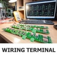 thumbnail image 3 of USHOBE 50Ud Terminales Pcb Con Pin Para Conexión Estable Y Resistencia A Alta Temperatura Color Verde Claro, 3 of 6