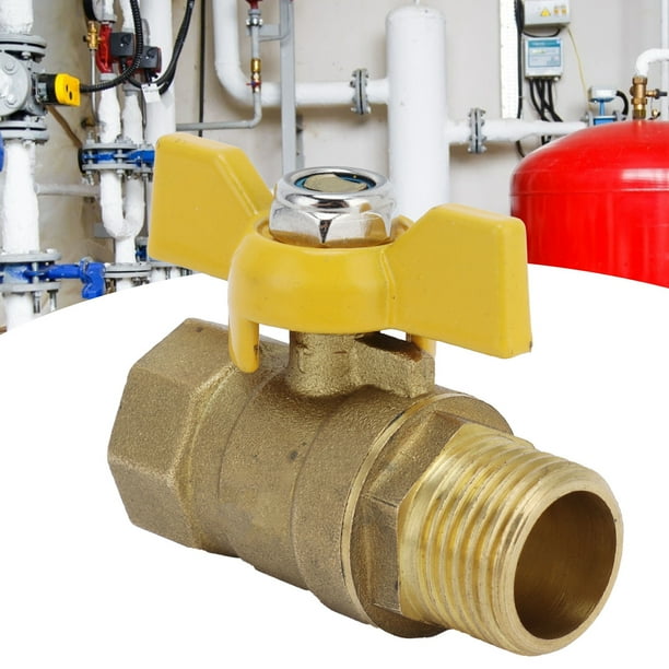 Válvula de Bola, Válvula de Gas Latón de Life Life Long Long Long para Casa