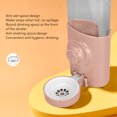 thumbnail image 4 of Pet Water Dispenser 600ML Large Capacity Anti Wet  Hanging Automatic Water Feeder for Small Pets, 4 of 8