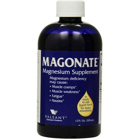 Magonate Liquid Magnesium Supplement, 12 Fl. Oz.