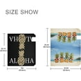 thumbnail image 2 of Funny Pineapple Aloha Pineapple Mailbox Cover Magnetic Standard Size Beach Mailbox Covers Letter Post Box Cover Wrap Decoration Welcome Home Garden Outdoor 21" Lx 18" W, 2 of 6