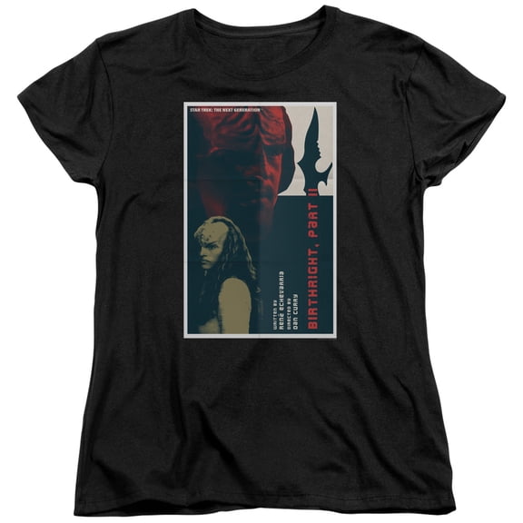 Star Trek Tng Season 6 Episode 17 Women's T-Shirt Black