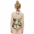 thumbnail image 4 of The Loud House Girl's One-Piece Swimsuit Bathing Suit Soft Stretchy Children's Swimwear Swim Attire for Vacation 6-7Y(110cm), 4 of 8