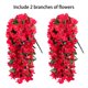 thumbnail image 4 of Flores artificiales de buganvilla para decoración exterior (2 unidades), 4 of 9