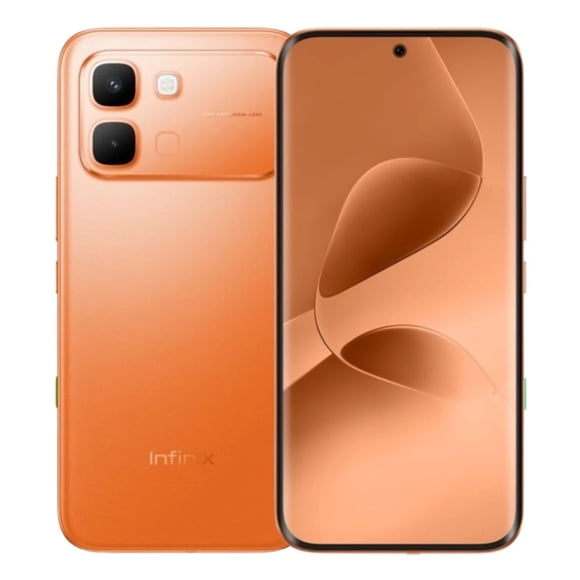 Celular Infinix Note Edge 256GB 8GB RAM Naranja Desbloqueado Dual SIM