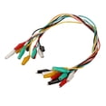thumbnail image 4 of Electrical Testing Wire, Clip Test Wire Double Ended 10pcs Easy Installation Stable Conductivity PVC Insulation  For Circuit Connection, 4 of 8