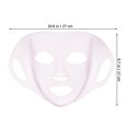 thumbnail image 4 of MOVTOTOP Masque Facial en Silicone Réutilisable Rose pour la Beauté avec Crochets d'Oreilles et Usages Multiples 5 Pcs, 4 of 7