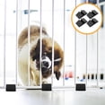thumbnail image 6 of Surpdew 2 Pcs Pet Gate Support Feet Freestanding Dog Gates Stabilizer Feet Plastic Triangle Reinforcement Fitting Dog Panel For Configurable Isolation Fence Free Standing Pet Gate Fence Black, 6 of 6