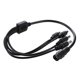 thumbnail image 2 of 2X 1 A 4 DC Divisor de 4 Puertos de Alimentacion Adaptador de Camara CCTV Cable, 2 of 4