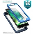 thumbnail image 3 of i-Blason iPhone 7 Plus, 8 Plus Case, [Heavy Duty Protection] [Magma Series] Full-Body Bumper Case (Blue), 3 of 6