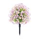 thumbnail image 1 of Flores artificiales Decoración del jardín topiario Vigidor de bricolaje Decedente de decoración de bodas Plantas con estaca para un regalo de paisaje Morado y, 1 of 8