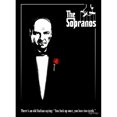 thumbnail image 1 of Póster de Los Soprano (mashup de El Padrino) enmarcado y sin marco, 1 of 3