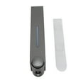 thumbnail image 2 of Wall Mounted Shampoo Dispenser, Plastic Wall Mounted Hand  Dispenser Grey Press Type Punch Free Back Stick Type  For Home For School 1 Cup,2 Cups,3 Cups, 2 of 8