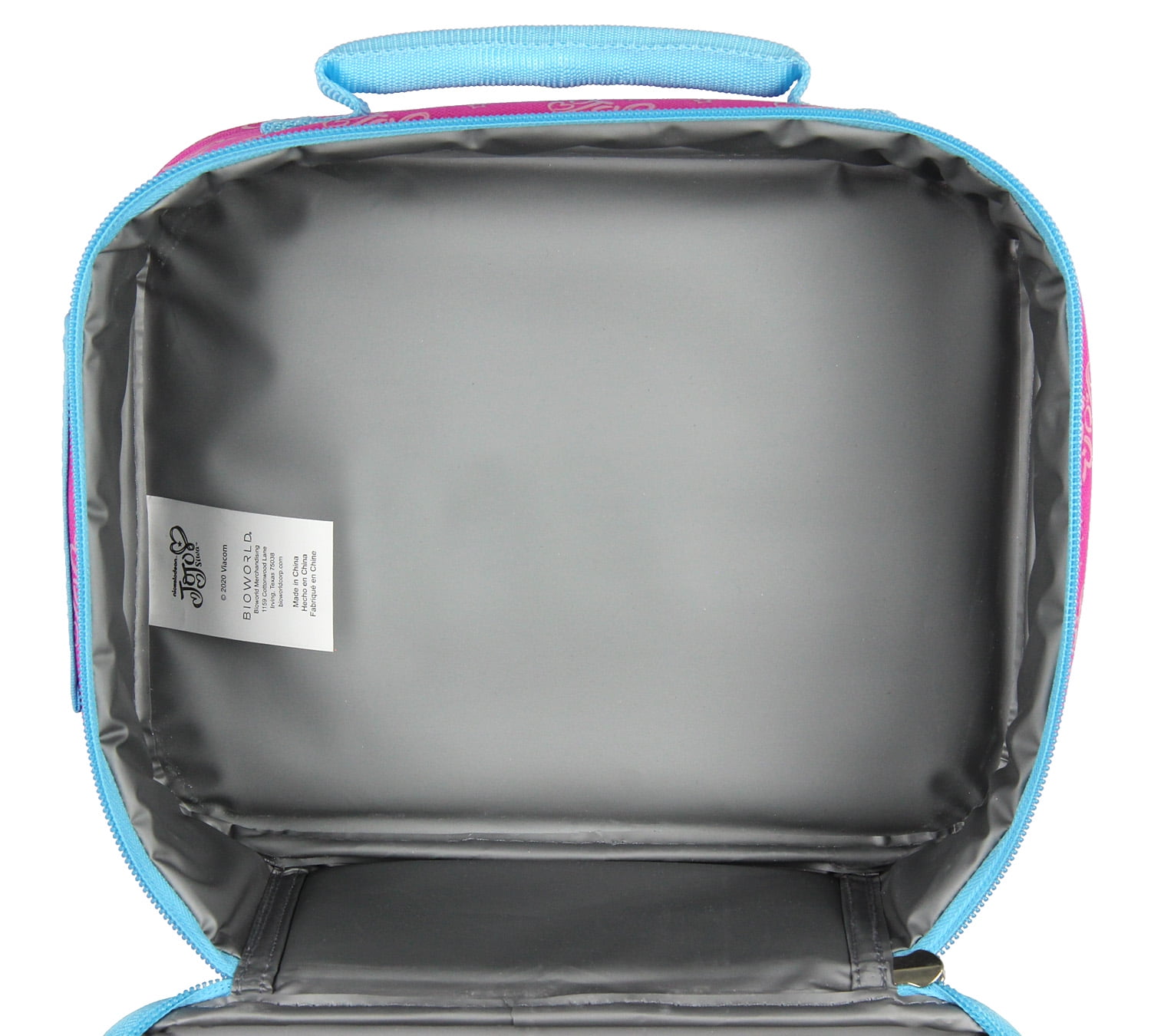 Jojo Siwa You Glow Girl Soft Kit Insulated Lunch Box Cooler 10"