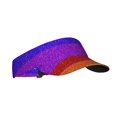 thumbnail image 2 of Easygdp Colorful Glitter Rainbow Stretchy Visor - Unisex Visor Hat for Men and Women, UPF 50 Sun Protection Visor, Ultra-Light, 2 of 8