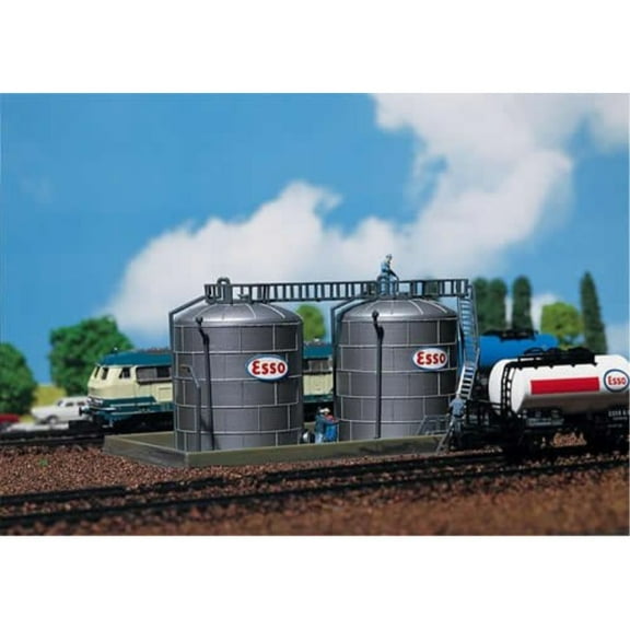 faller 222131 oil storage tanks 2/n scale building kit
