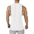 thumbnail image 4 of Dagugfen Muscle Tops for Men Sleeveless Side Split Lightweight Gym Workout Athletic Shirts for Bodybuilding, 4 of 5