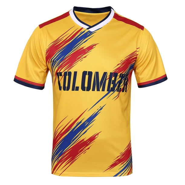 Camiseta de fútbol DIBEI Colombia 2026 para fanáticos, talla grande