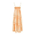 thumbnail image 6 of Women's Casual Summer Floral Long Maxi Dresses Floor Length Sleeveless Plus Size Sundresses, 6 of 6