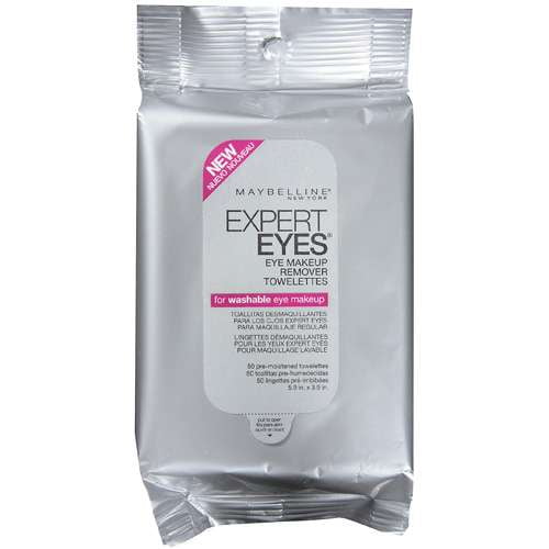 Maybelline Eye Makeup Remover Towelettes Expert Eyes 50 Ct Walmart